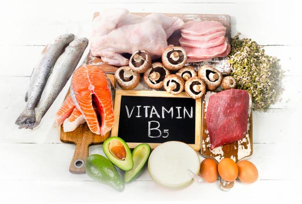 Foods with vitamin B5