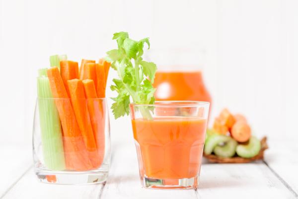 Celery and carrot juice for weight loss
